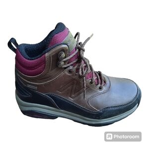 New Balance 1400 V1 Trail Walking Boots Dark Brown leather hiking boots WW1400DB